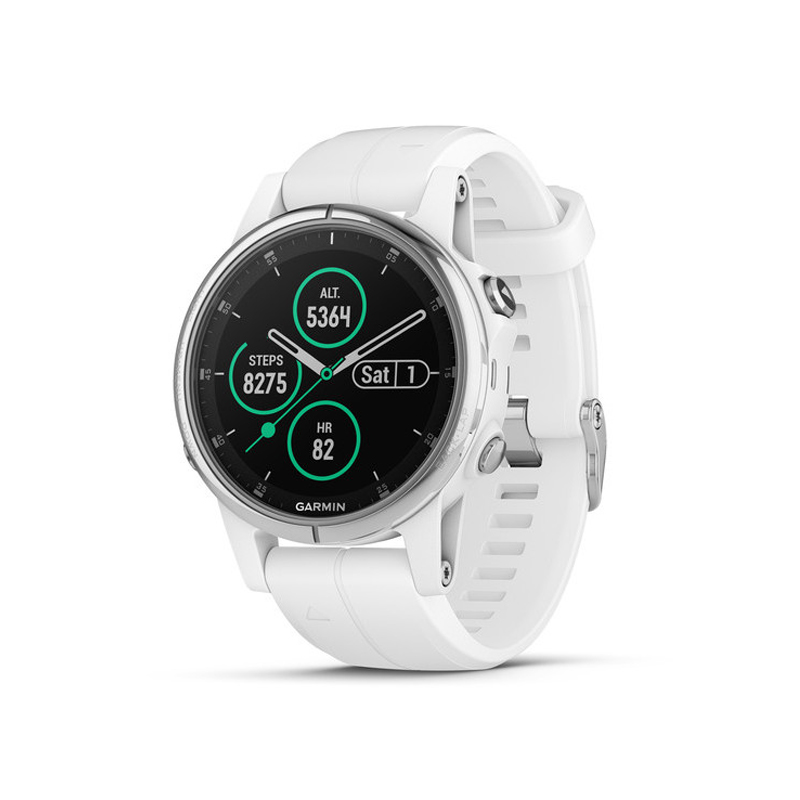 garmin fenix 5s plus white