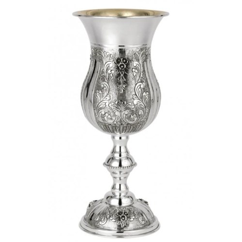 גביע קידוש כסף טהור דגם רחבעם ויטראז