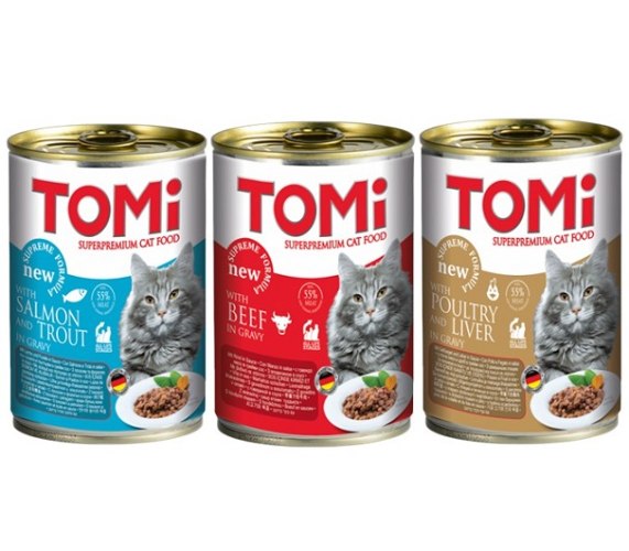 שימורי טומי 400 גרם בטעמים 3 יחידות