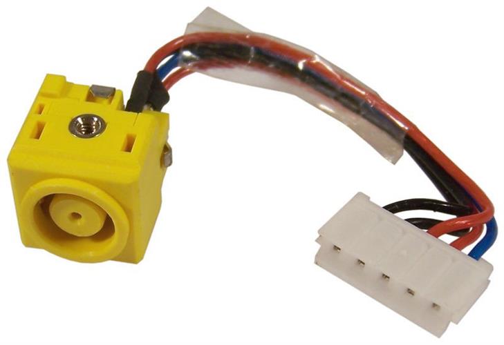 שקע טעינה למחשב נייד לנובו IBM LENOVO T60 R400 R500 R61 R61e R61i R60 R60e DC POWER Jack