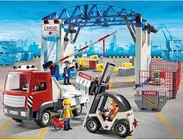 פליימוביל – סט מסוף מטענים 70169