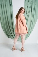 ג׳קט מייקי ורוד סומק