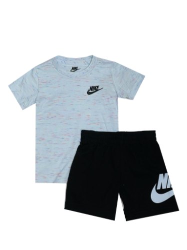 חליפת שורט NIKE תכלת 1-4