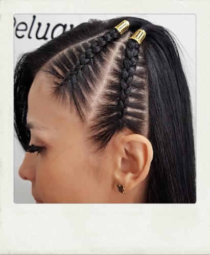 צמות בצד הראש