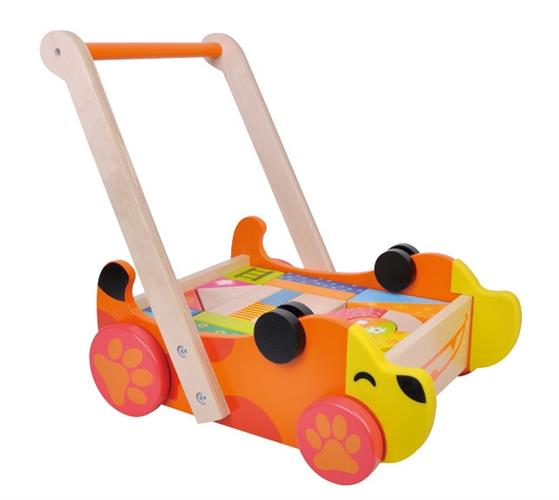 עגלה בצורת כלב Pit Toys