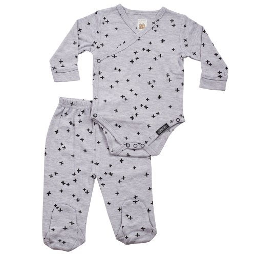 חליפת חזייה XO אפור מלאנג'