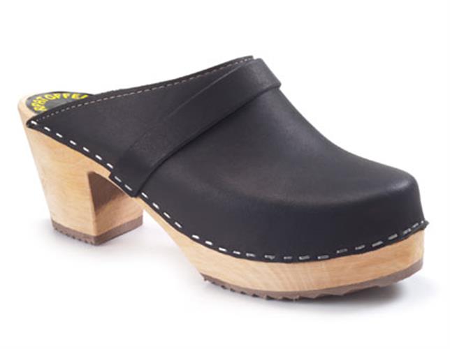 קבקבי עץ שחור מט עקב גבוה טבעי