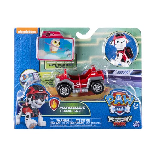 רכב הצלה עם כלבלב מפרץ ההרפתקאות מרשל