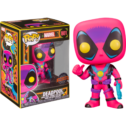 בובת פופ! אולטרה סגול - דדפול (אקסקלוסיבי)