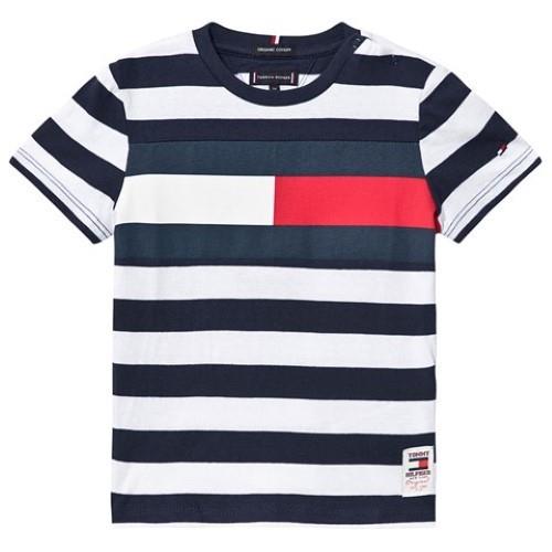 טישירט פסים TOMMY HILFIGER כחול