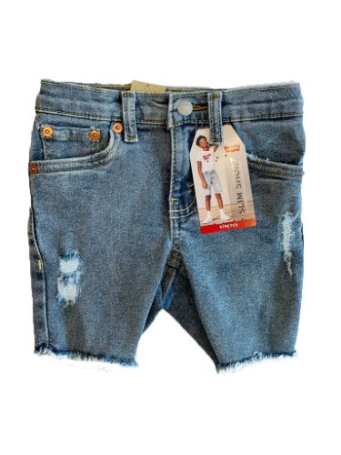 שורט ג'ינס בנים LEVIS FLEX בהיר 2-16