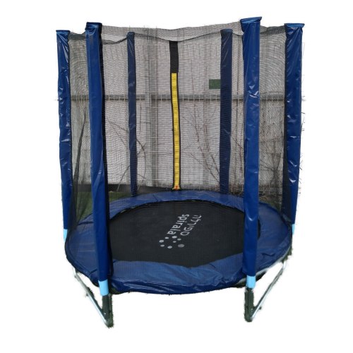 טרמפולינה מקצועית כולל רשת הגנה פנימית וכיסוי מגן לקפיצים, קוטר 1.40 מטר, 4.5 פיט - קפיץ קפוץ
