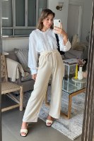 מכנס טומי זמש