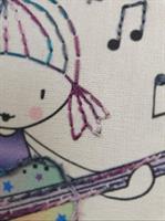 קיט ריקמה לילדים עם חישוק - DMC - רוק סט