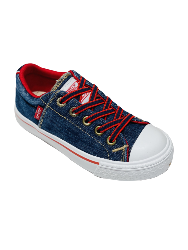 סניקרס LEVIS ג'ינס שרוכים גומי 28-35