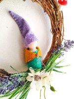 מובייל זר גמד עם לוונדר