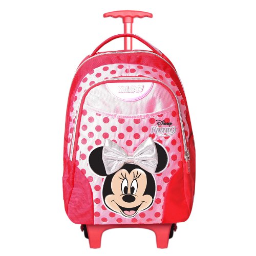 תיק גן טרול מיני אדום ורוד בהיר