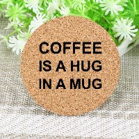 6 תחתיות עגולות שונות על קפה