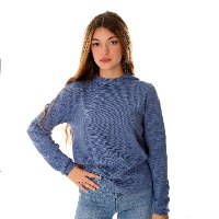 סריג קפוצ'ון זיג זג נשים