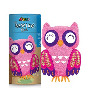 ערכה לתפירת בובה - ינשוף (24 ס"מ)