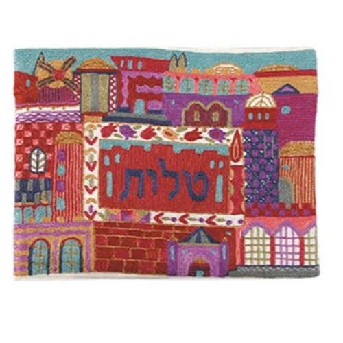 כיסוי טלית רקמת יד - צבעוני