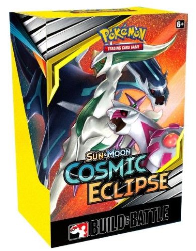 קלפי פוקימון Cosmic Eclipse Pokemon Prerelease Build & Battle Kit