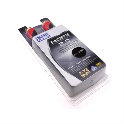 כבל HDMI לחיבור HDMI באורך 1.5 מטר LMS DATA בבליסטר