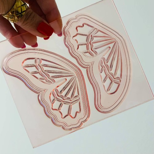 זוג כנפי פרפר גדול 10 ס"מ| טופר פרפר ספיידר|  חדש מאתי דבש