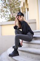 חולצת אריאנה שחור