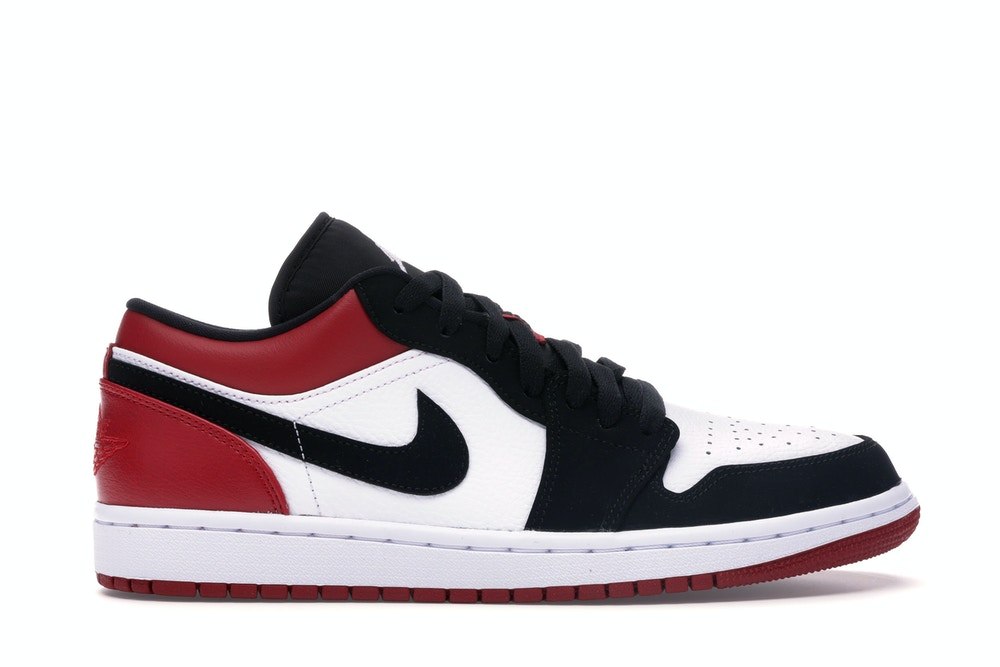 aj 1 black toe low