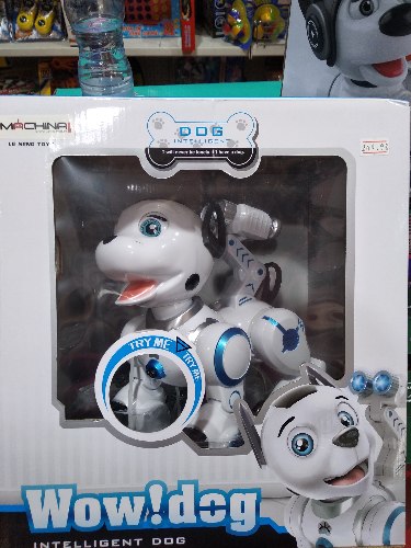 רובוט כלב על שלט