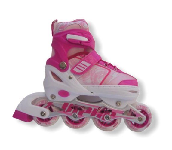 רולר בליידס מקצועי- שחור/ורוד