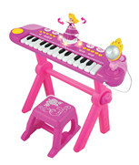 אורגן אלקטרוני נסיכות +מיקרופון , סטנד וכסא