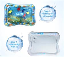 מרחב מתנפח עם מים ודגים לתינוק