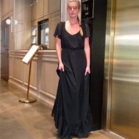 רטרו שיפון שחורה