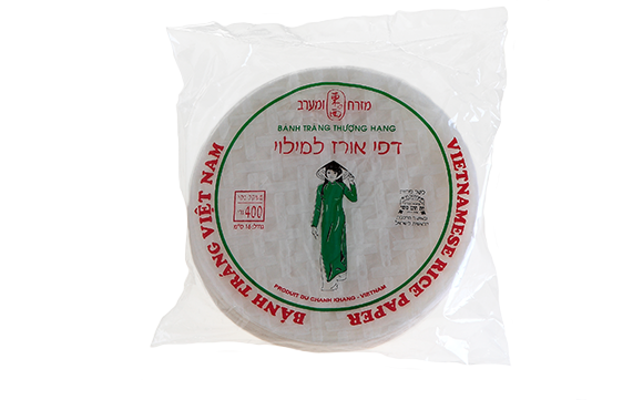 דפי אורז 20 ס“מ 400 גר׳ – מזרח מערב