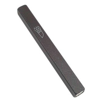 מזוזות אלומיניום מרובעות 12 ס"מ | מכירה סיטונאית