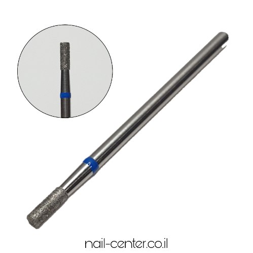 ראש שיוף למניקור - מרובע כחול