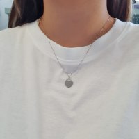 שרשרת זהב לבן עם תליון לב|מתנה אישית