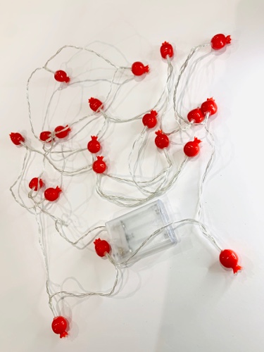 שרשרת 20 נורות רימון-3 מ׳