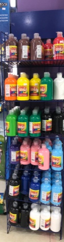 צבעי גואש במגוון צבעים