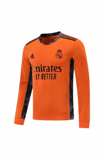 חולצת שוער ארוכה ריאל מדריד כתום 20/21