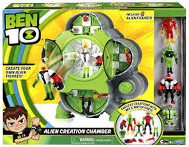 בן10 חדר ייצור חייזרים