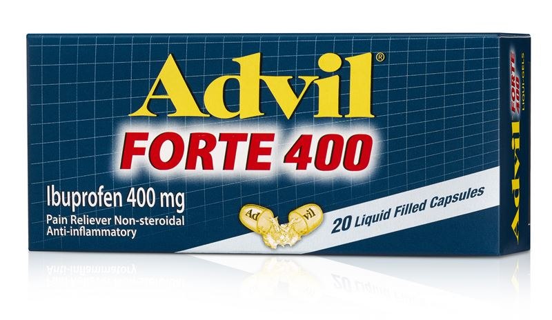 אדויל קפסולות ליקוויד 400 מ"ג 20 קפסולות