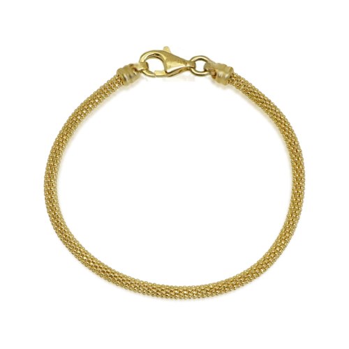 צמיד זהב כדורים לאישה דגם  פופקורן