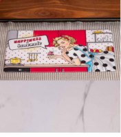 שטיח מטבח pvcשל ורדינון