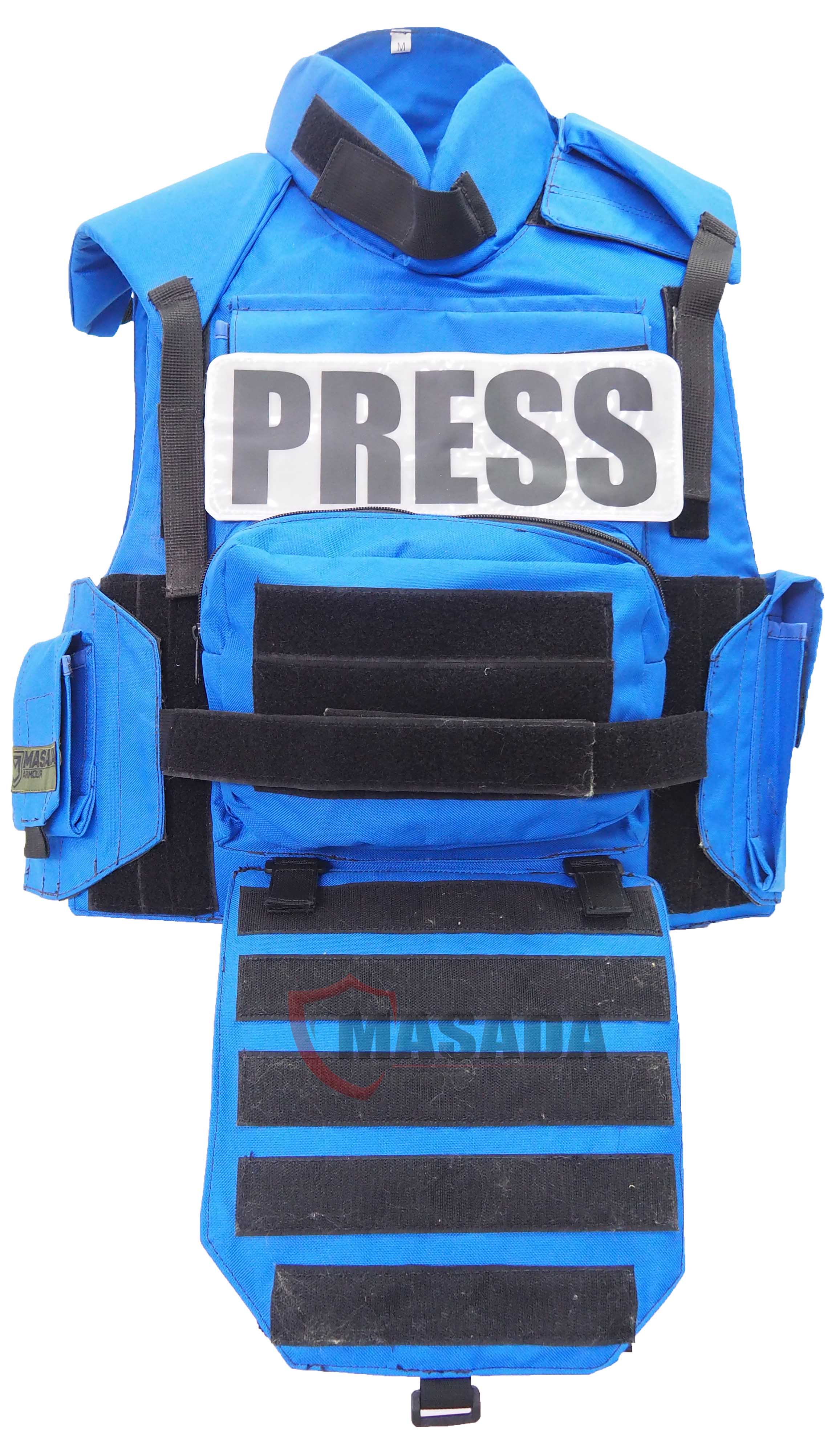 UN/press full bulletproof vest