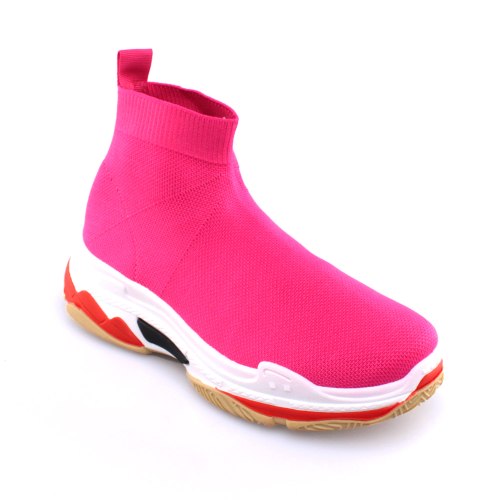 נעל גרב קווארטו - פוקסיה