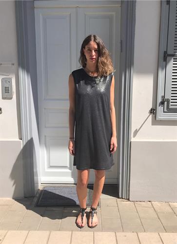 שמלת רויאל שחור מנצנץ