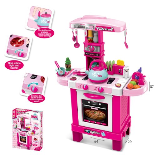 מטבחון מפואר ורוד